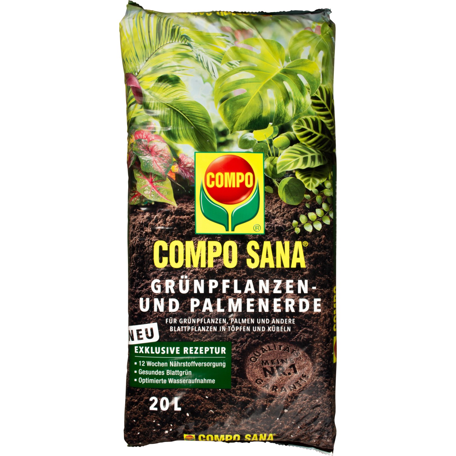 Compo Sana Grünpflanzen und Palmenerde 20 l kaufen bei OBI