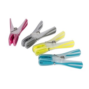 Wenko Mollette Arrow, set da 24 pezzi, plastica/metallo, colori assortiti.