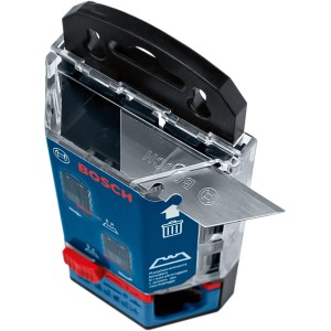 Lame trapezoidali Bosch Professional in dispenser, 50 pezzi. Lame di ricambio per coltelli.