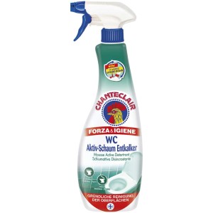 Chantelair WC Schiuma Attiva Anticalcare 625ml per pulizia WC e rimozione calcare.