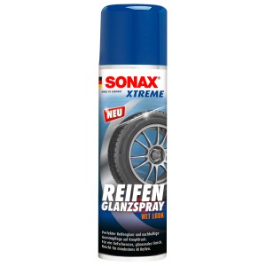 Sonax Xtreme Reifenglanz Spray 400ml für langanhaltenden Tiefenglanz und Schutz der Reifen.