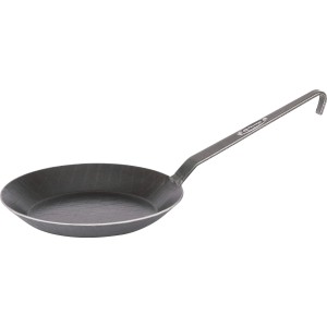 Petromax Schmiedeeisen Pfanne, Ø 20cm, für Grill & Küche. Robuste Bratpfanne mit langem Griff.