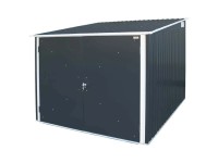 Duramax Fahrradgarage 2 x 2 m Metall Grau