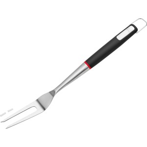 Fourchette à griller Jamestown en acier inoxydable avec manche soft-touch pour une prise sûre.