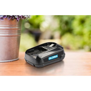Batteria Bosch 18V 2.5 Ah per attrezzi da giardino Gloria, batteria agli ioni di litio