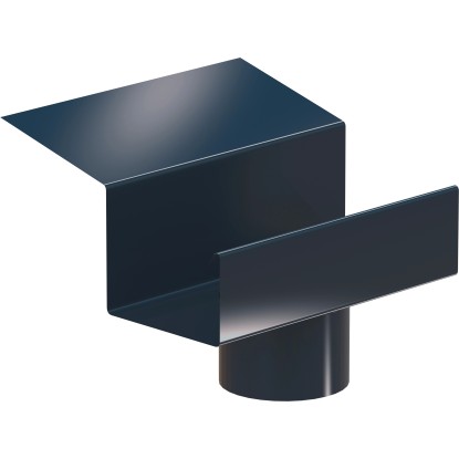 Sarei Ablaufstutzen für SDF Kastenrinne Alu-Anthrazit