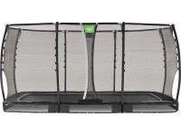 Exit Trampoline enterré Allure Premium Noir 244 x 427 cm