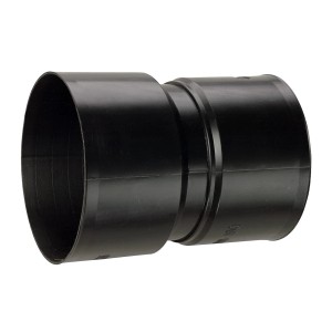 Raccord de transition Aco Master Drainage DN 100 pour tuyau KG, plastique, pour drainage de bâtiment.
