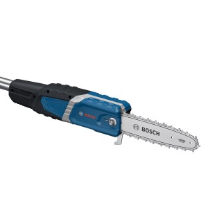 Motosega telescopica a batteria Bosch Professional GKE 18V-25 TP Solo, potatore con lama.