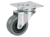 Doerner + Helmer Apparate-Lenkrolle mit Gummireifen Ø 5 cm / Bauhöhe 6,6 cm Doerner + Helmer Apparate-Lenkrolle mit Gummireifen Ø 5 cm / Bauhöhe 6,6 cm