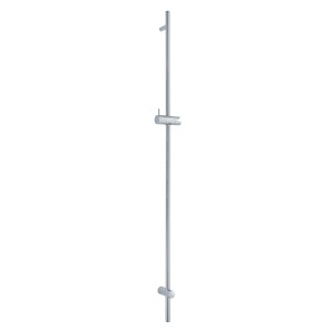 Diaqua Barre de douche Parsa, acier inoxydable chromé, barre coulissante 115cm.