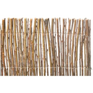 Canisse en saule Provence, 90x300 cm, comme brise-vue naturel pour balcon.