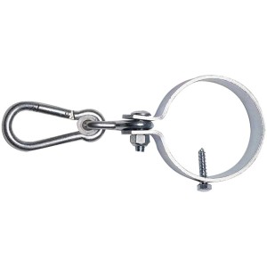 Collier de balançoire Pletscher Ø 12cm avec mousqueton pour balançoires et toboggans.