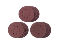 KWB Schleifpapier-Set Q-Stick Scheibe Ø 125 mm 25tlg.