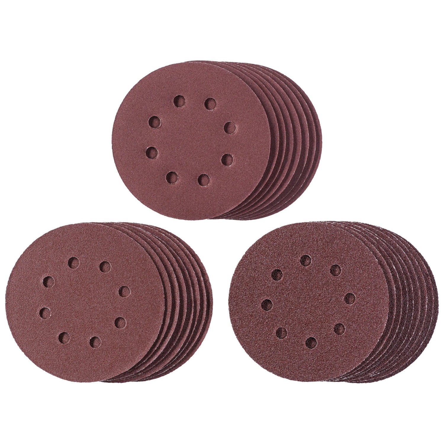 Lot 3 Disques Abrasifs Bois 125mm SMABIX - Fraise Meuleuse D'Angle Flexible Et Tranchante
