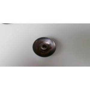 Lot de 2 embouts chromés mats pour main courante en bois, accessoires pour main courante.