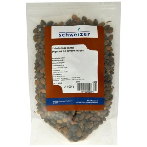 Pinoli Eric Schweizer, confezione da 400g, integratore alimentare per roditori e uccelli.