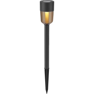 Solar-Wegeleuchte Marsala im 4er-Set. LED, Edelstahl/Kunststoff, 4,5x4,5x35cm. Für Garten und Weg.