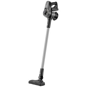 Aspirateur balai sans fil 2en1 Electrolux, aspirateur à main gris et noir.