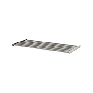 Étagère Sumo Tube en acier inoxydable, 80x30 cm, pour meubles et étagères murales.