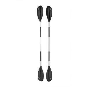Pagaie de kayak Bestway Hydro-Force, 230 cm, aluminium, noir. Pagaie pour bateaux gonflables et canoës.