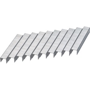 Graffette a filo fine LUX, 11,4 mm x 6 mm, 1.000 pezzi, per lavori di tappezzeria e decorazione.