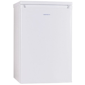 Kibernetik KS130 Standkühlschrank in Weiss, 130 l, freistehend. Modernes Design mit integriertem Griff.