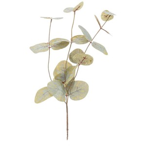 Ramo artificiale di eucalipto Glorex, altezza 39 cm, per decorazioni floreali.