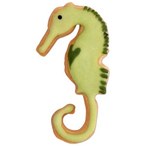 Ausstecher Seepferdchen, 7,5 cm, Edelstahl, ideal zum Backen und Basteln.