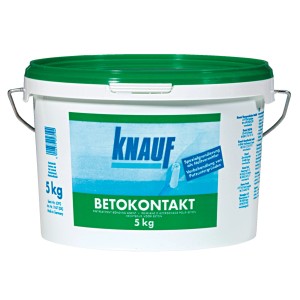 Knauf Betokontakt 5 kg im Eimer, Haftgrund für Beton und Putz.