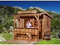 Weka Gartenhaus Almhütte 820 A Gr. 1 / 242 x 330 cm
