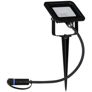 Faretto da esterno Paulmann Plug & Shine Flood con picchetto, 6.8W, per illuminazione esterna.
