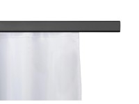 SPIRELLA Barre de douche décor - Inox - Extensible de 75/125 cm