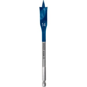 Bosch Flachfräsbohrer Expert Self Cut Speed, Ø 14 mm, blau-silber.