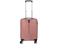 Rollkoffer Boarding-Reisekoffer ABS Rosé Rollkoffer Boarding-Reisekoffer ABS Rosé