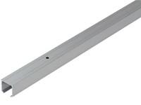 Hettich Laufprofil Tür TopLine 1 / Aluminium eloxiert Silber / 80 kg