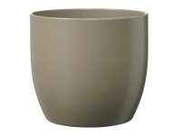 Übertopf Basel Fashion matt Hellgrau Ø 27 cm / Höhe 26 cm