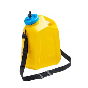 Contenitore universale giallo Gloria per idropulitrice MultiJet con tracolla.