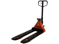 Cartech Gabelhubwagen Tandem mit Waage 2'000 kg klein 115 cm Cartech Gabelhubwagen Tandem mit Waage 2'000 kg klein 115 cm