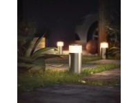 Philips Hue LED-Sockelleuchte Erweiterung White & Color Ambiance Calla Silber