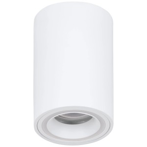 Faretto LED da soffitto bianco Eglo Carozzo-Z, lampada rotonda per attacchi GU10.