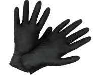 Einweghandschuh Schwarz Grösse M / 20 Stk.