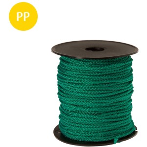 Corda in PP per muratore Verde Ø 2 mm / lunghezza 50 m