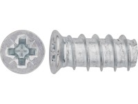 Vis pour meubles à tête plate entraînement PZ Ø 6 x 14,5 mm 20 pcs