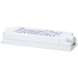 Transformateur halogène blanc Paulmann Nice Price, 35-105W, pour installation de lampe.