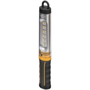 Brennenstuhl LED lampada da lavoro a batteria WL 500 A con 12 LED, base magnetica e gancio.