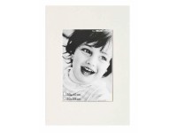Passepartout Weiss gebrochen 13 x 18 cm