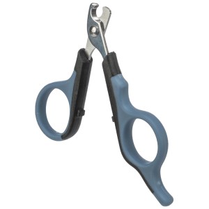 Tagliaunghie Trixie, 8 cm, per cani di piccola taglia, gatti e piccoli animali. Acciaio inossidabile con manici antiscivolo.