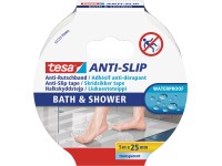 Tesa Anti-Rutschband Bad & Dusche 5 m x 2,5 cm Tesa Anti-Rutschband Bad & Dusche 5 m x 2,5 cm
