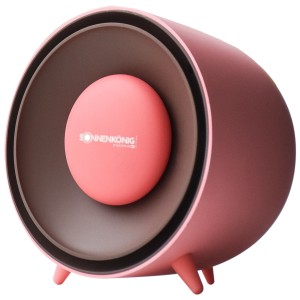 Radiateur céramique Sonnenkönig Bee Pink, chauffage électrique avec protection contre la surchauffe.